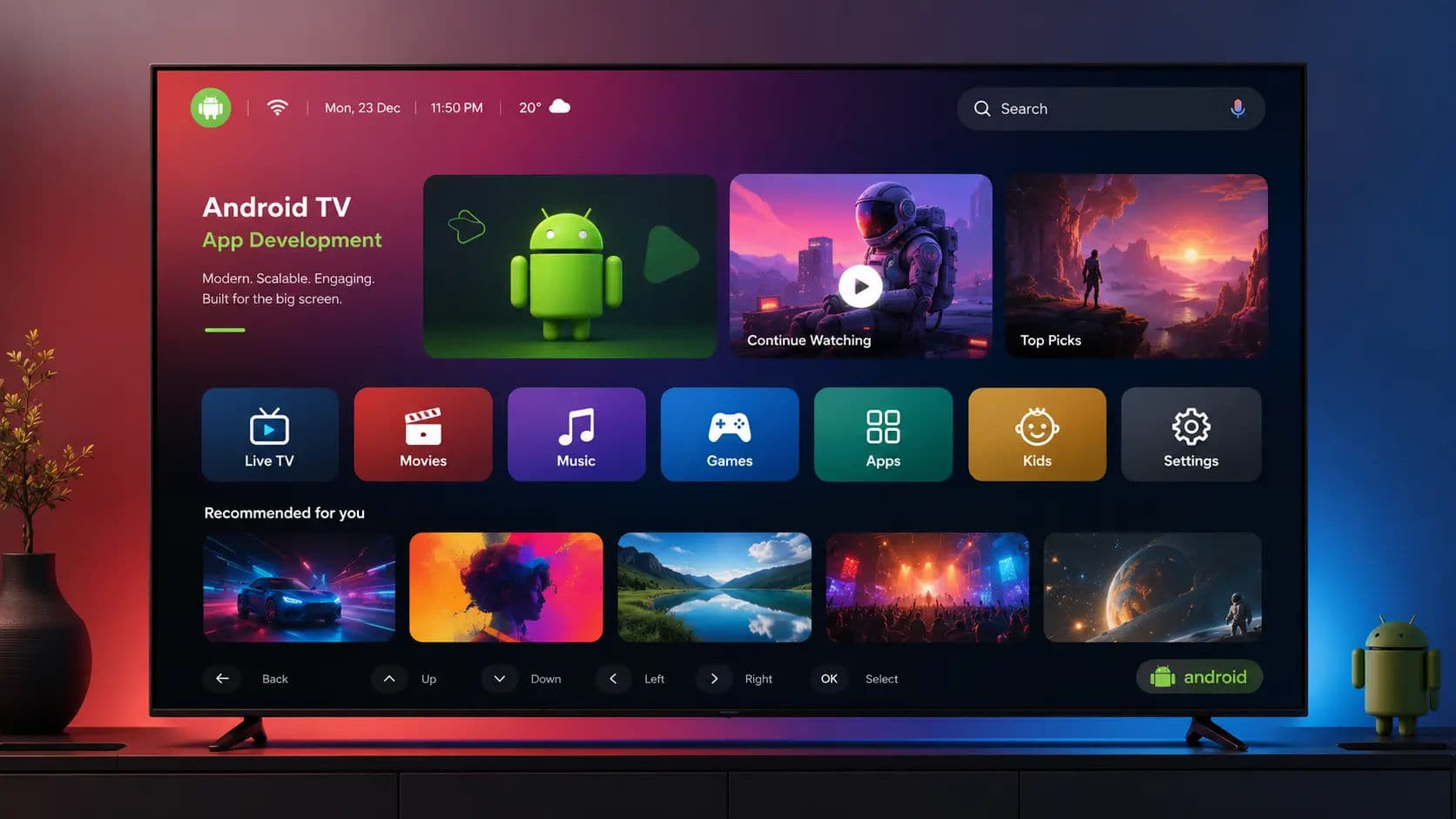 Android TV App Development