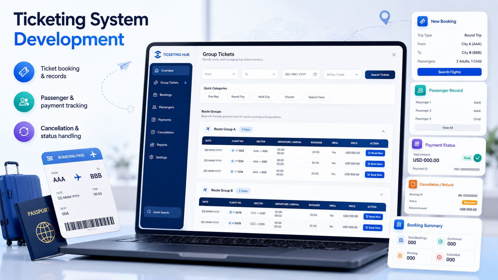 Ticketing System Development