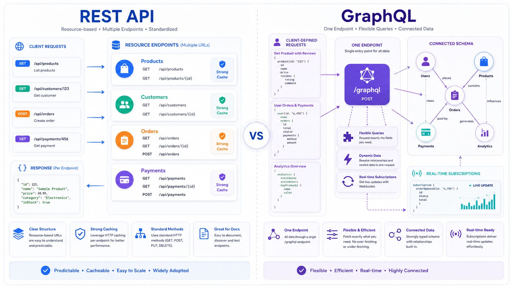 REST API vs GraphQL: Which Is Better for Your Software Product? featured image