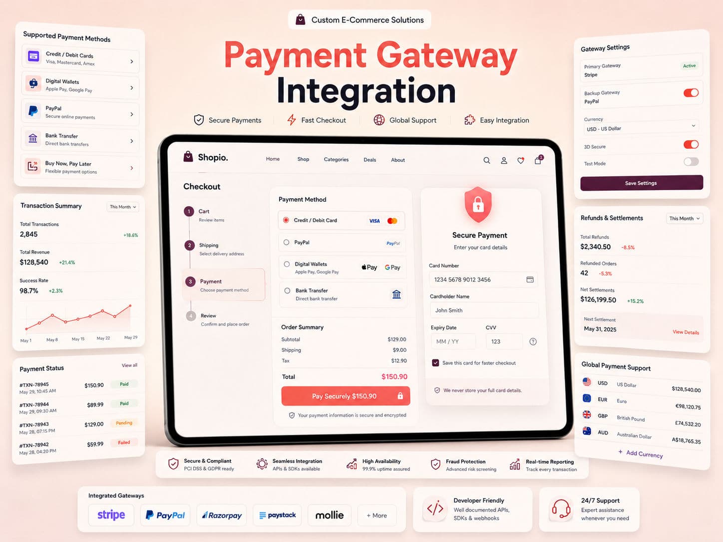 Payment Gateway Integration